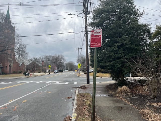 Temporary no parking signs on Church Street made permanent