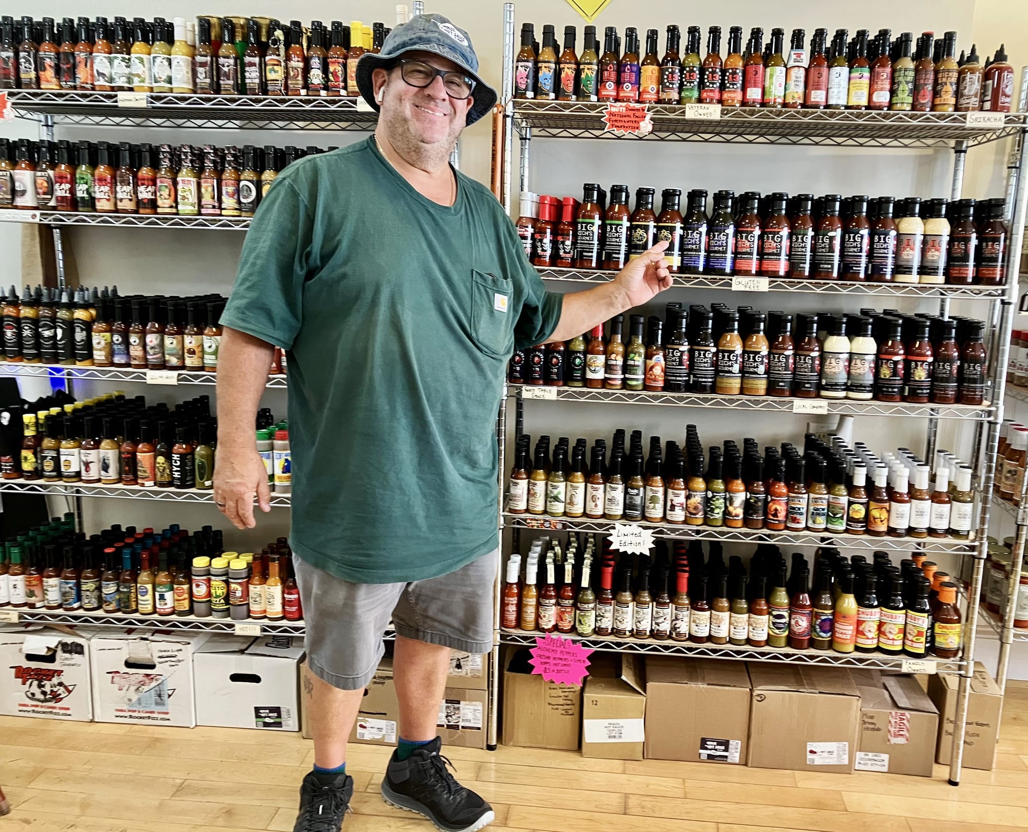 There’s a lot of heat at Winchester’s House of Hot Sauce