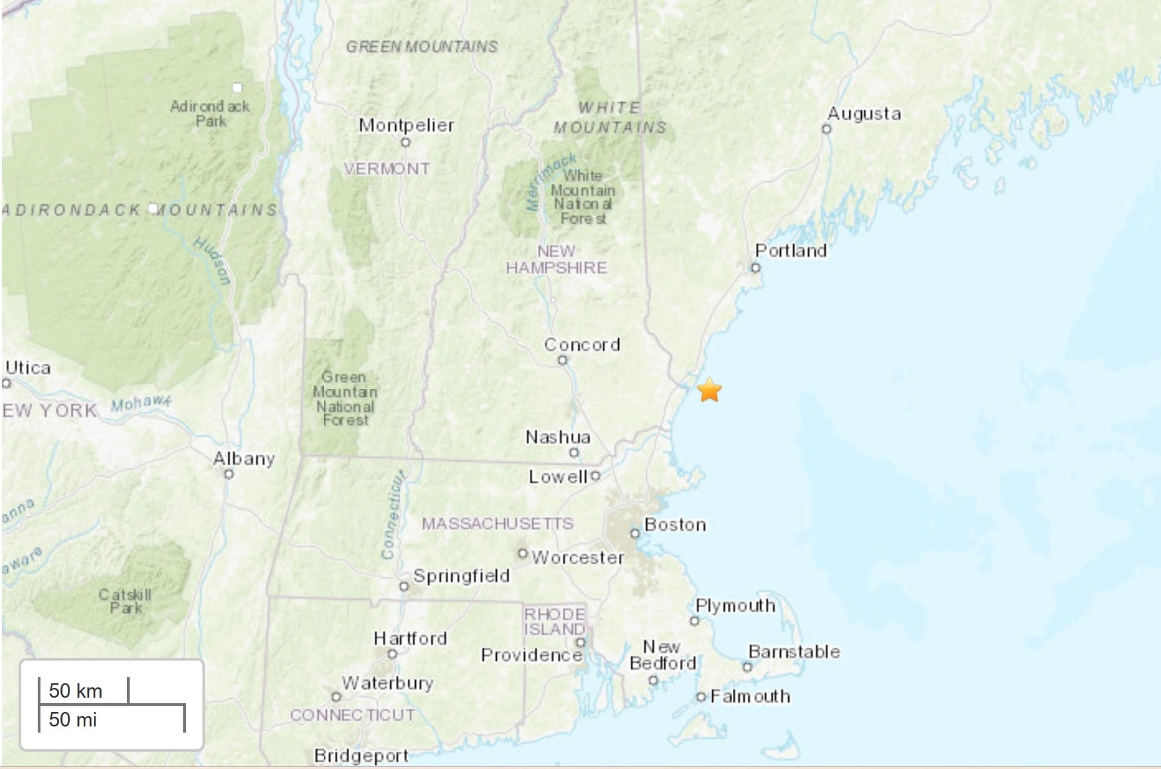 Winchester residents feel Maine quake