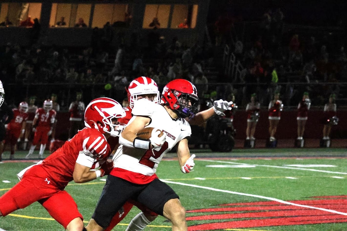 Winchester football dominates Waltham, Masco to begin the season with three straight wins