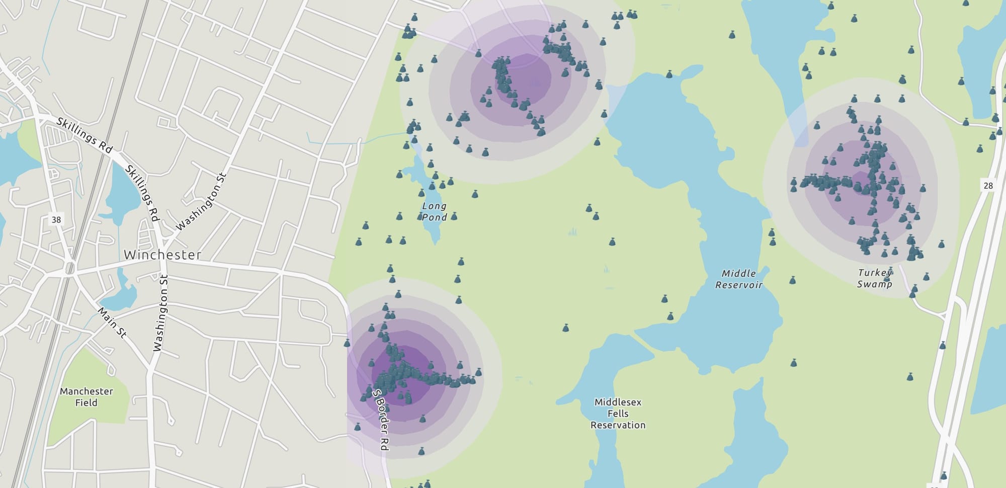 Middlesex Fells disposal stations aim to reduce pet waste bags