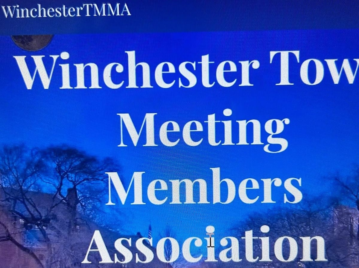 Winchester Town Meeting Members Association wraps up inaugural session