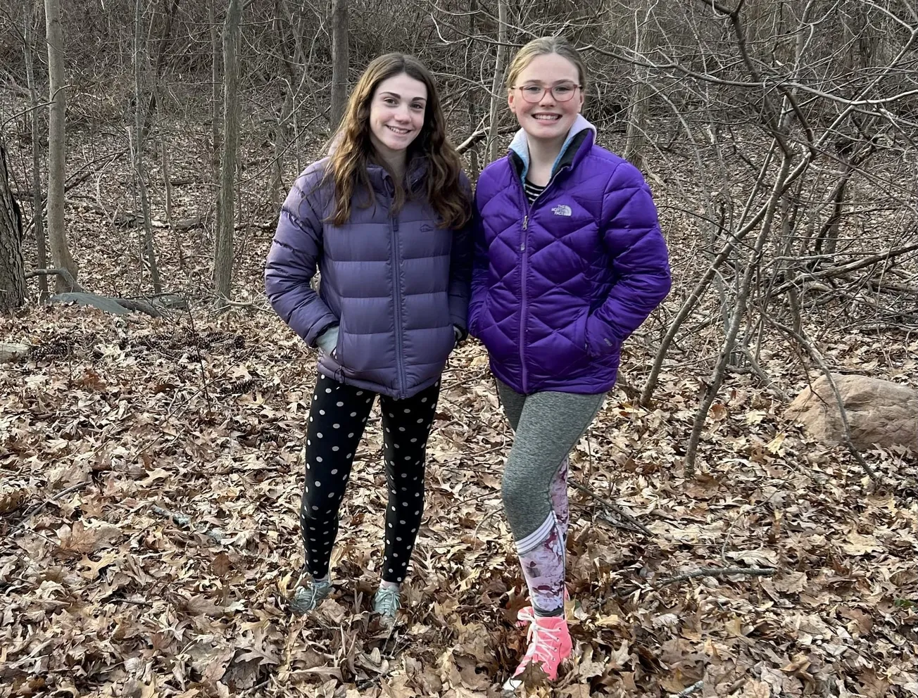 Helpers Among Us: Middle schoolers clean up the woods