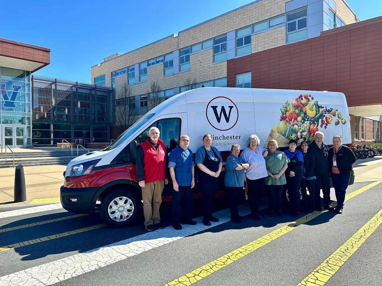 Schools invest in sustainability with new electric vehicle for nutrition services deliveries