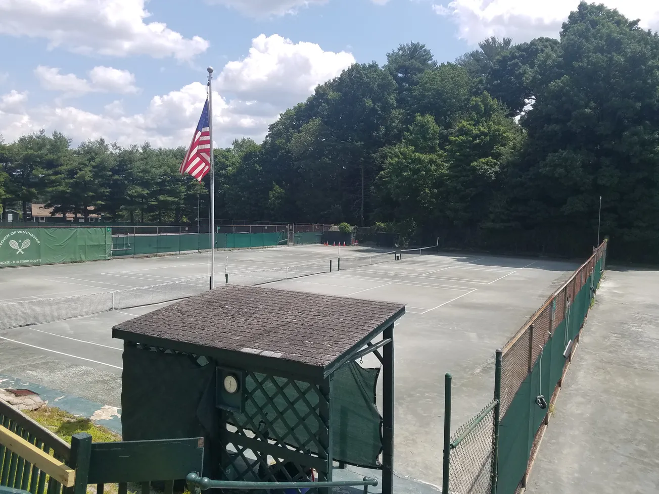 Rehab plan in the works for Winchester’s aging Packer-Ellis tennis courts