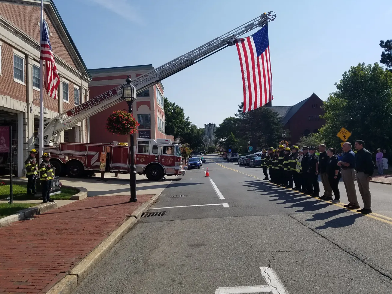 Winchester first responders honor their own on Sept. 11