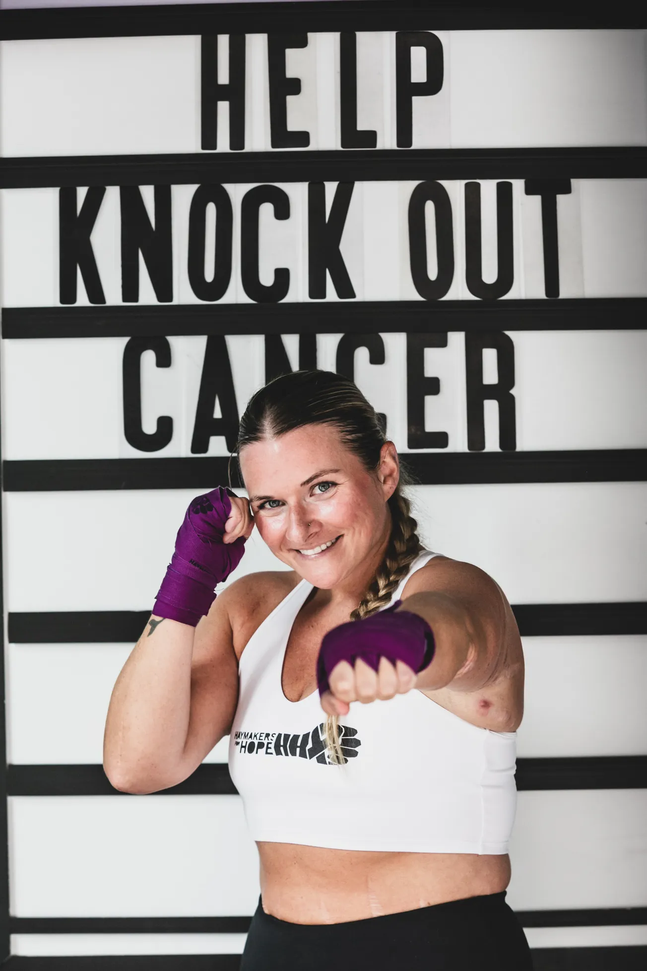 Winchester’s Kelley Bernard is the ‘Belle of the Brawl’ at charity boxing event