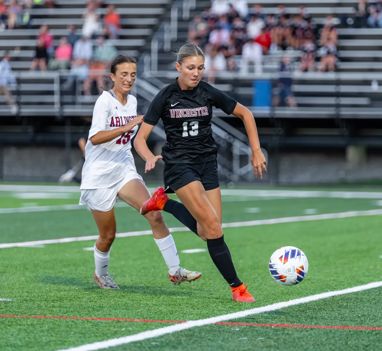 New coach, no problem for the first-place Winchester girls soccer team