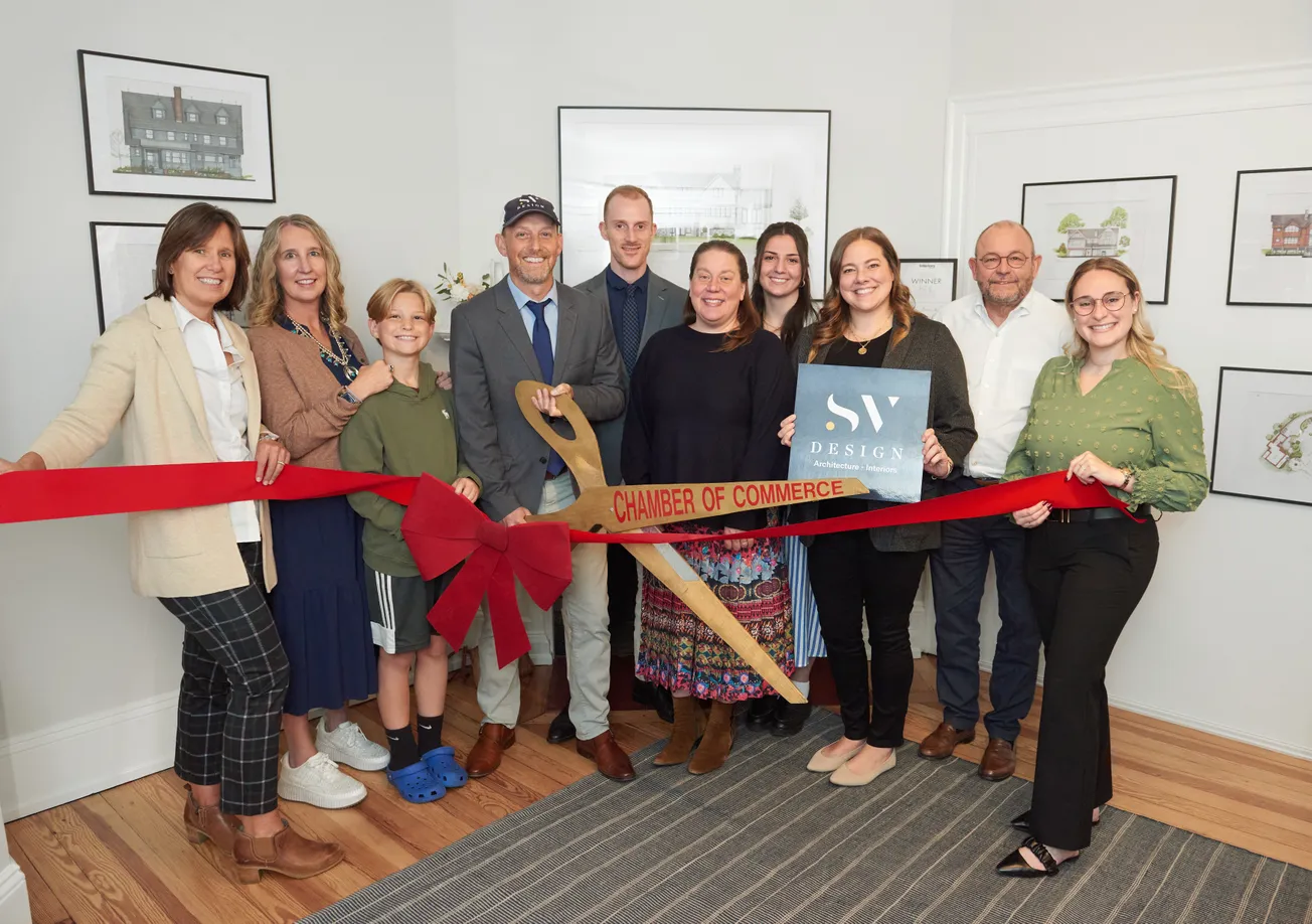 Winchester Chamber of Commerce welcomes SV Design with ribbon cutting