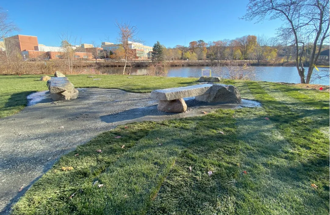 Winchester’s new Shore Road Sculpture Park almost finished