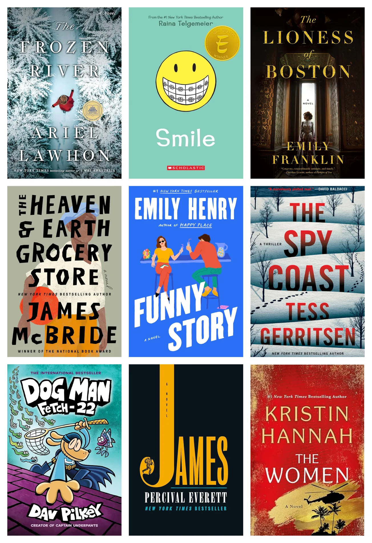 Top 10 most checked out books of 2024 at Winchester Public Library