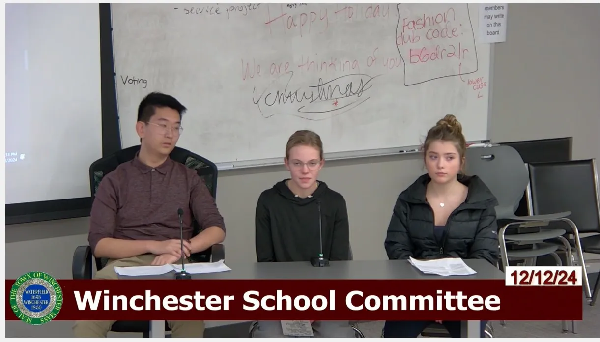 Could portfolios replace MCAS for student assessment standards in Winchester?