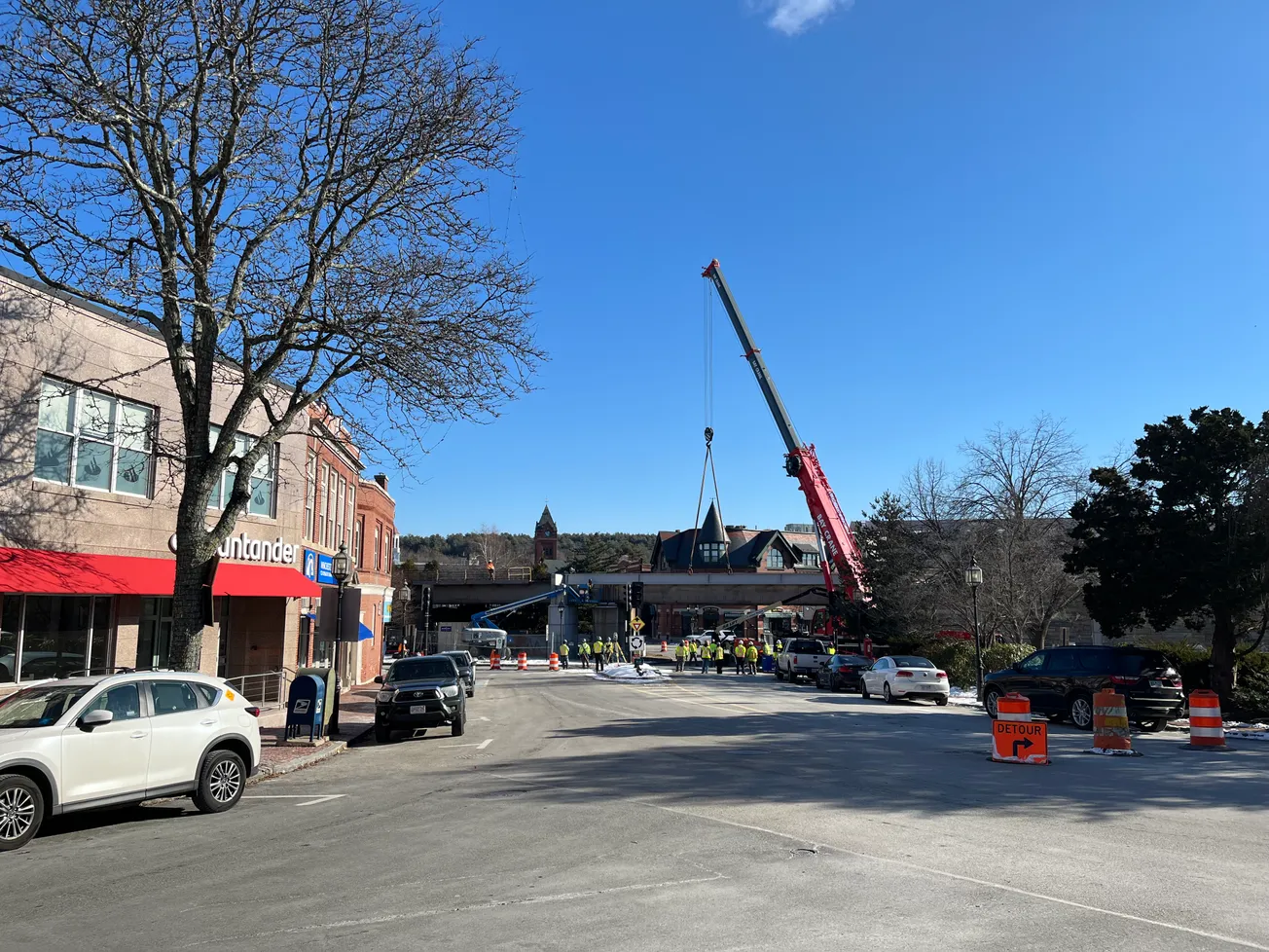 Work on Winchester Center Station expected to close, detour roads downtown