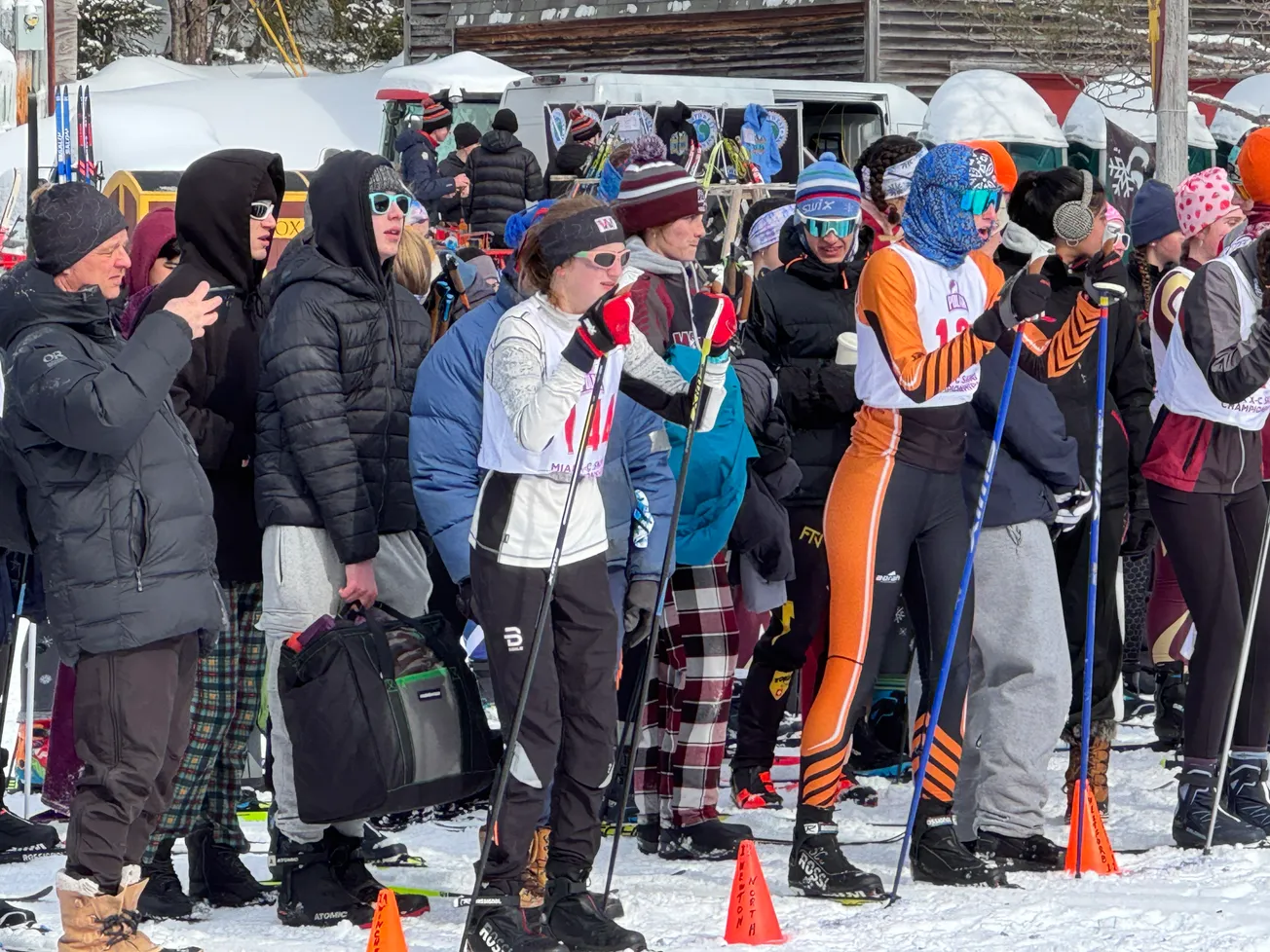 Winchester High School girls Nordic ski team wins first place