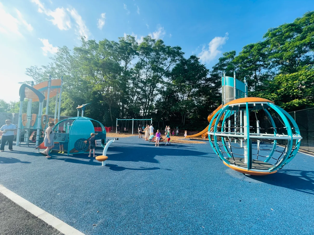 Winchester unveils new playgrounds at Leonard, McDonald fields