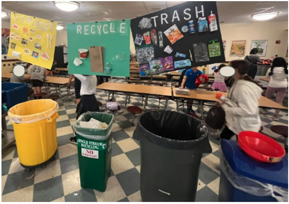 Turning waste into impact: Winchester High School’s cafeteria waste recycling program a success
