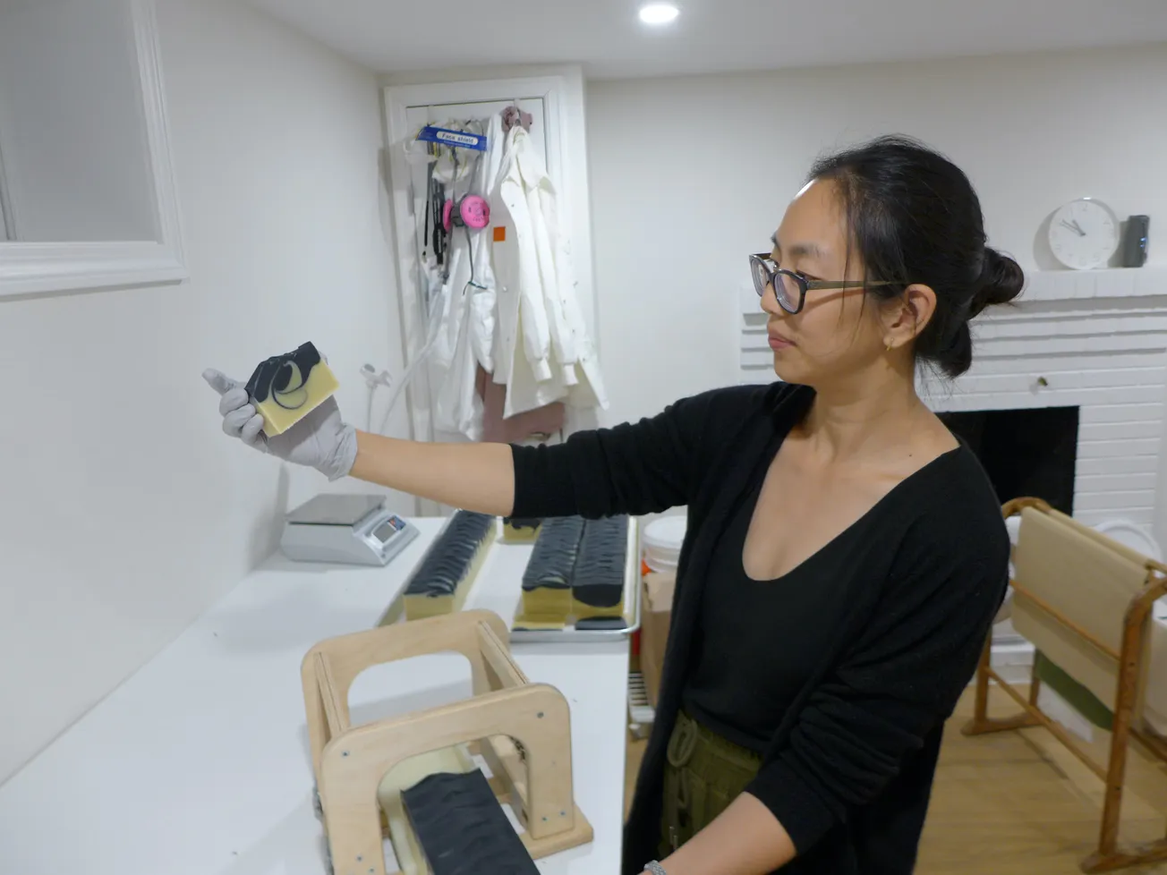Winchester’s Emily Chou crafts Dear Botanicals artisan soap from home