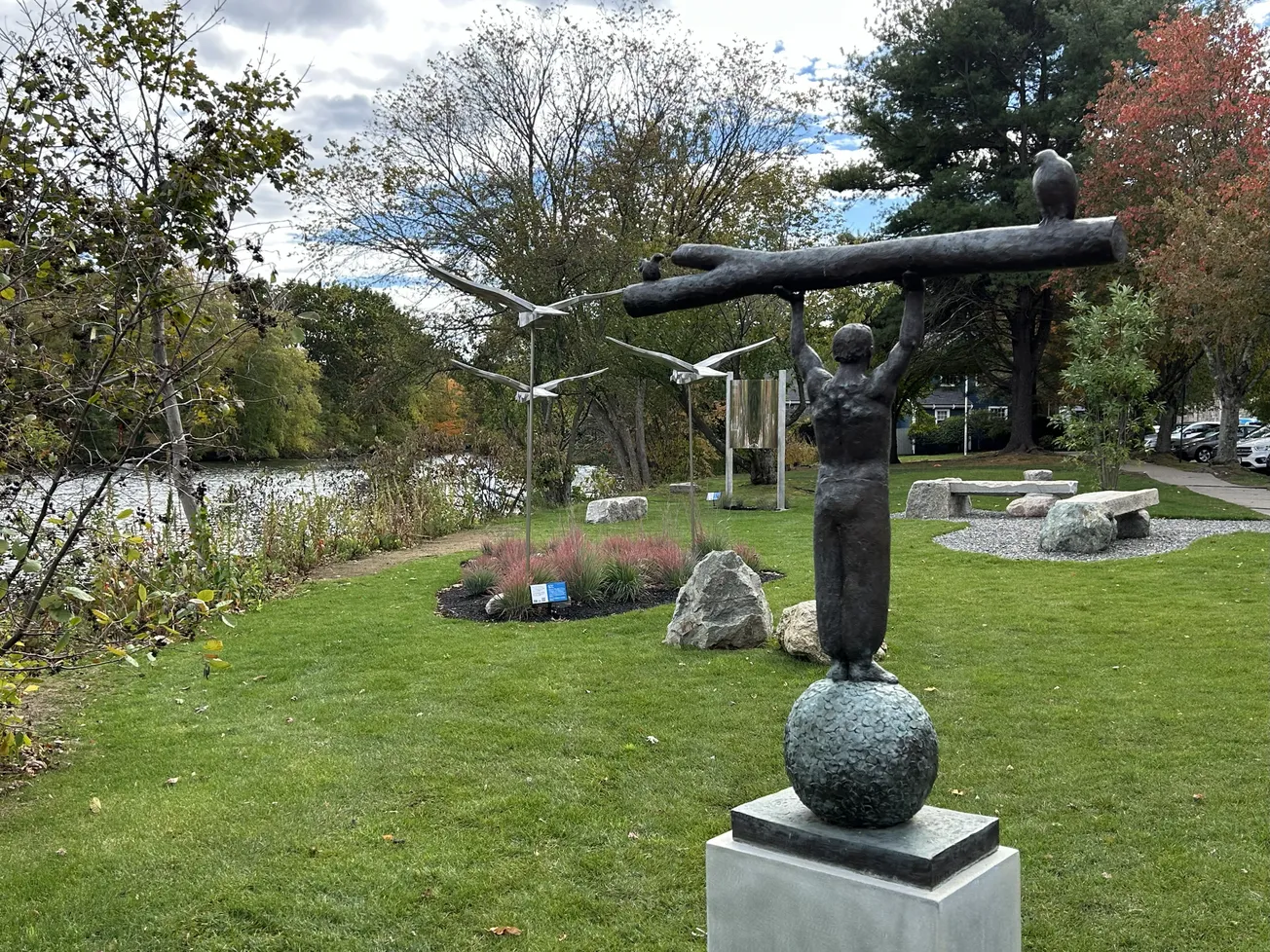 New sculptures arrive on Winchester Riverwalk