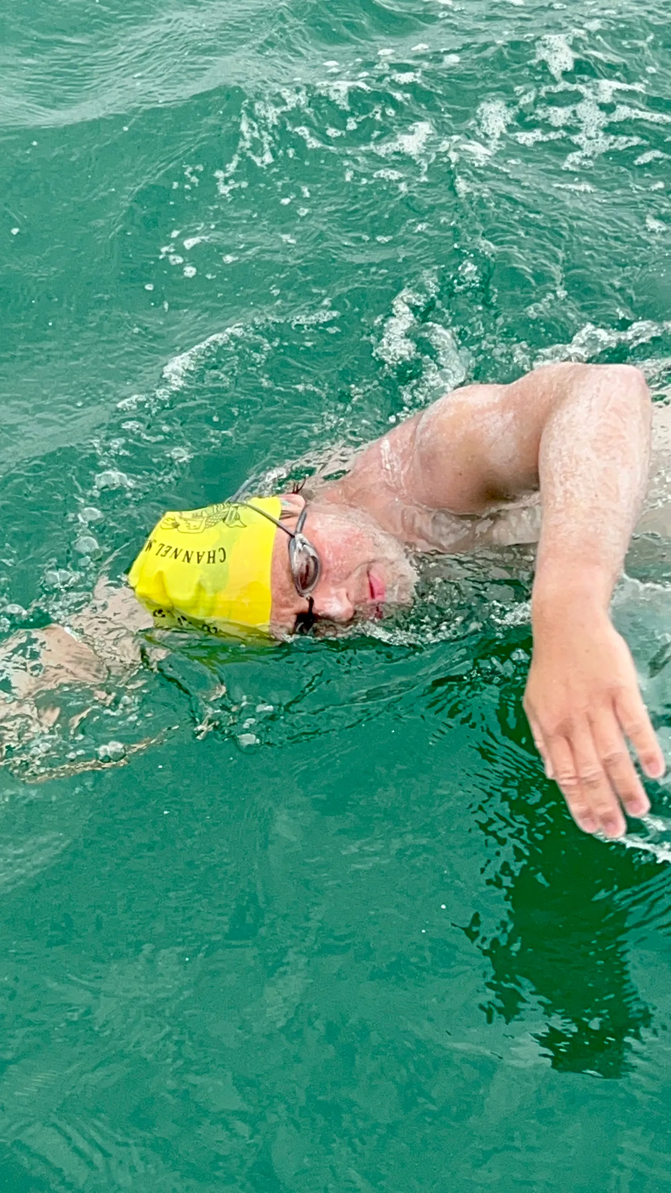 Winchester swimmer completes elite Triple Crown of open water