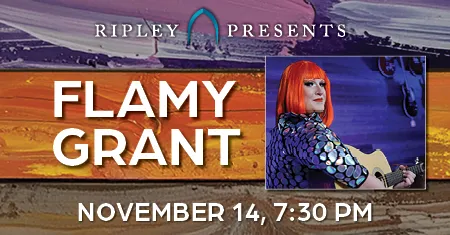 Award-winning, Billboard-charting artist Flamy Grant to perform at Ripley Chapel