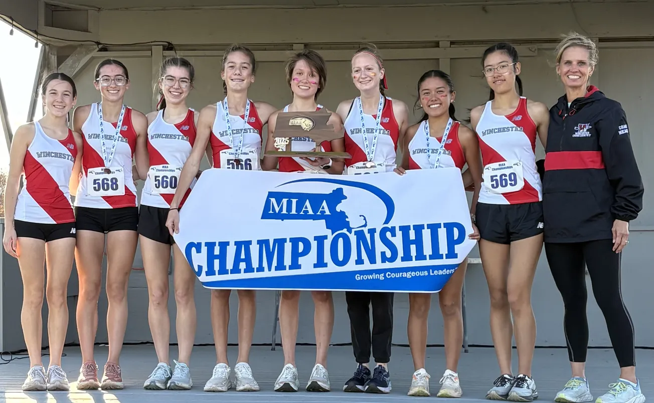 Winchester girls cross-country team makes history in state divisional meet