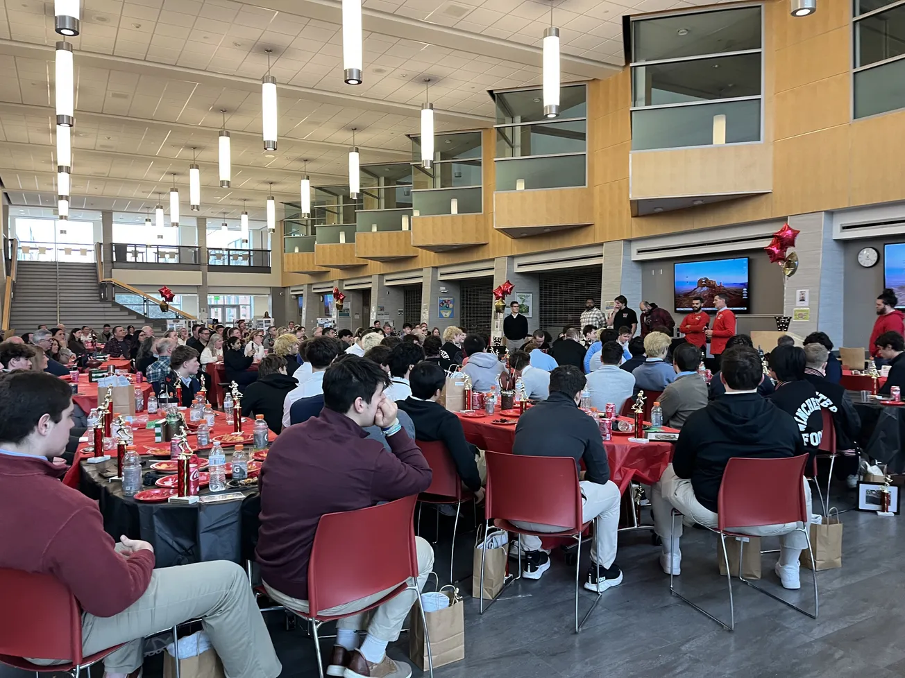 Winchester High football celebrates historical season at annual team banquet