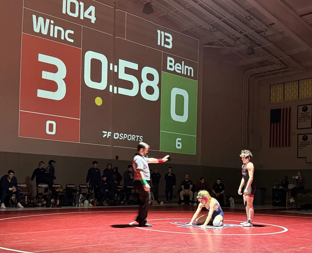 Winchester wrestlers enjoy a week of successes in Belmont